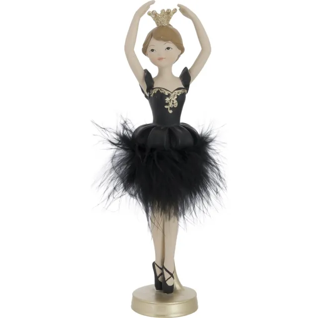 Cosy @ Home Balletdanser Elouise Standing Zwart 7x7x