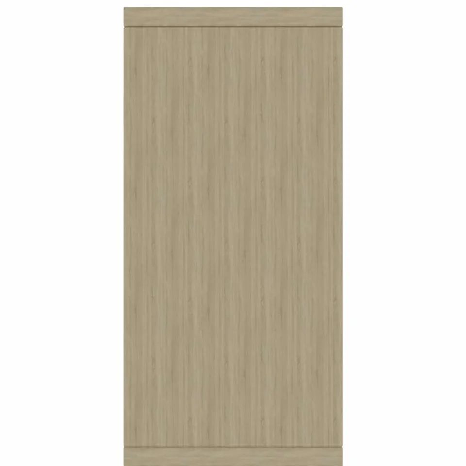 vidaXL Dressoir 88x30x65 cm bewerkt hout sonoma eikenkleurig, foto 4