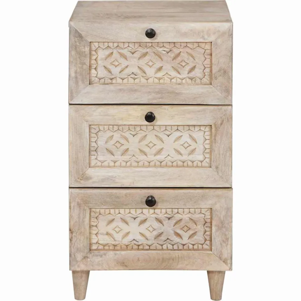 vidaXL Dressoir met lade Wit 33.5 x 40 x 75 cm, foto 3