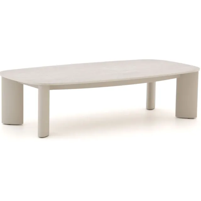 Bellagio tuinmeubelen Bellagio Battuello lounge tuintafel 140x70x35cm Taupe