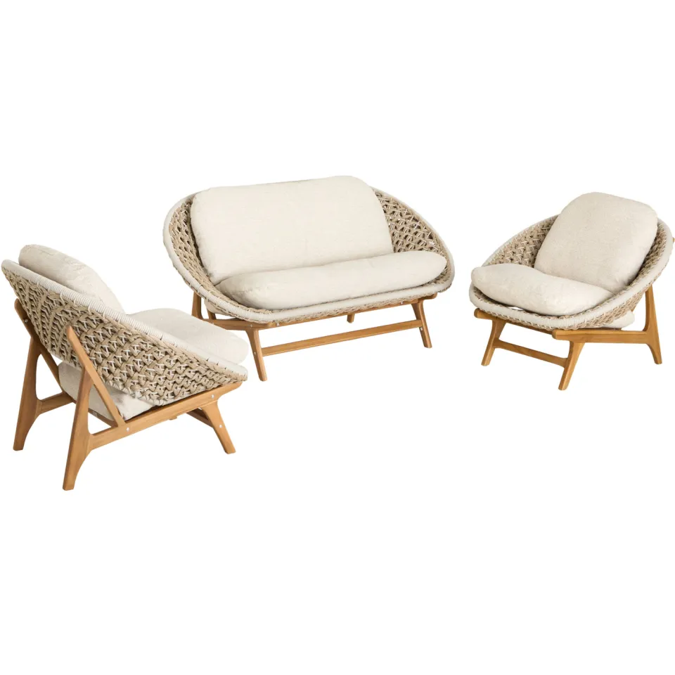 Studio LIVIT loungeset Malang teak beige, foto 4