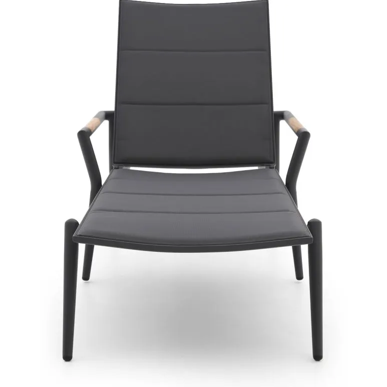 Manifesto Furniture Manifesto Roncade ligbed stapelbaar/verstelbaar grijs, foto 4