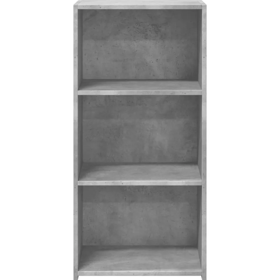 vidaXL Dressoir 45x41x93 cm bewerkt hout betongrijs