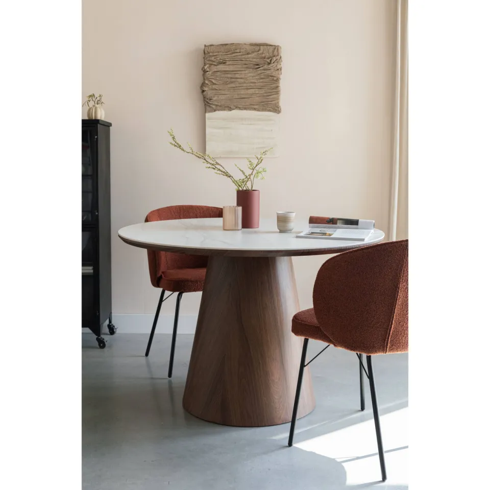 Housecraft Living eetkamertafel Almira bruin, foto 3
