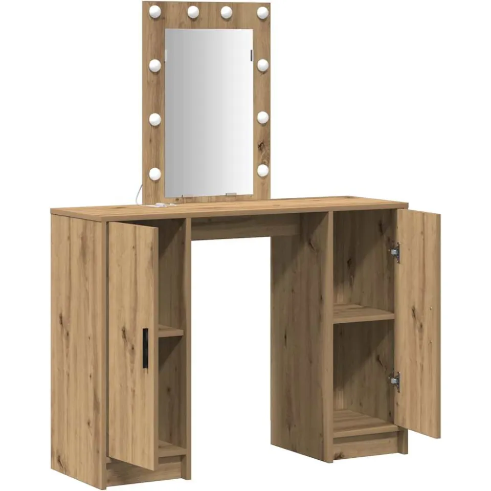 vidaXL Plafondtafel Bruin 102 x 33 x 135 cm Bewerkt hout, foto 3