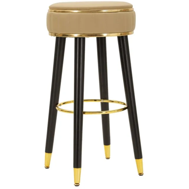 Mauro Ferretti Barkruk London Bar Stool Brown Ø 38×74 cm