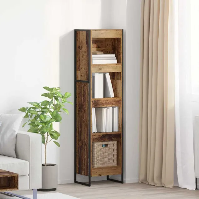 vidaXL Boekenkast 40 x 30 x 155 cm Bewerkt hout Oud Hout bruin, foto 2