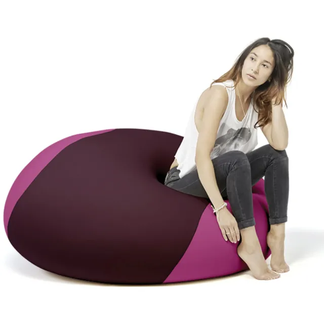 Terapy Ollie zitzak aubergine roze Aubergine + Roze