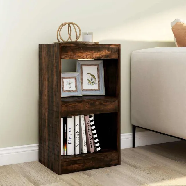 vidaXL Boekenkast/kamerscherm 40x30x72 cm gerookt eikenkleurig Bruin
