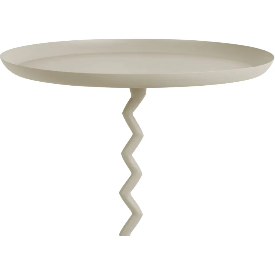 Leitmotiv ZigZag bijzettafel warmgrijs, foto 2