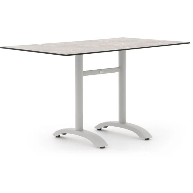 Bellagio tuinmeubelen Bellagio Lisio tuintafel 140x80x73cm wit