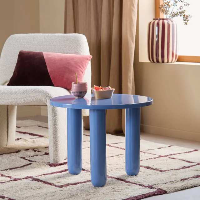 NOUS Living bijzettafel Lola blauw, foto 2
