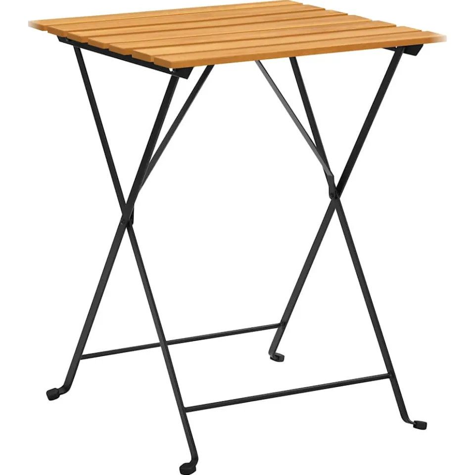 vidaXL Bistrotafel 55x54x71 cm massief acaciahout bruin, foto 3