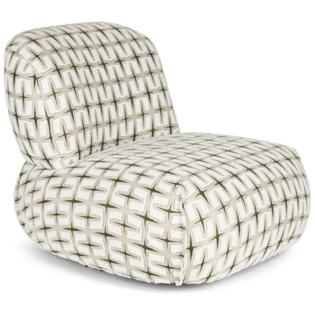 Bold Monkey Ritz Fauteuil Beige Groen Ritz Fauteuil Beige Groen