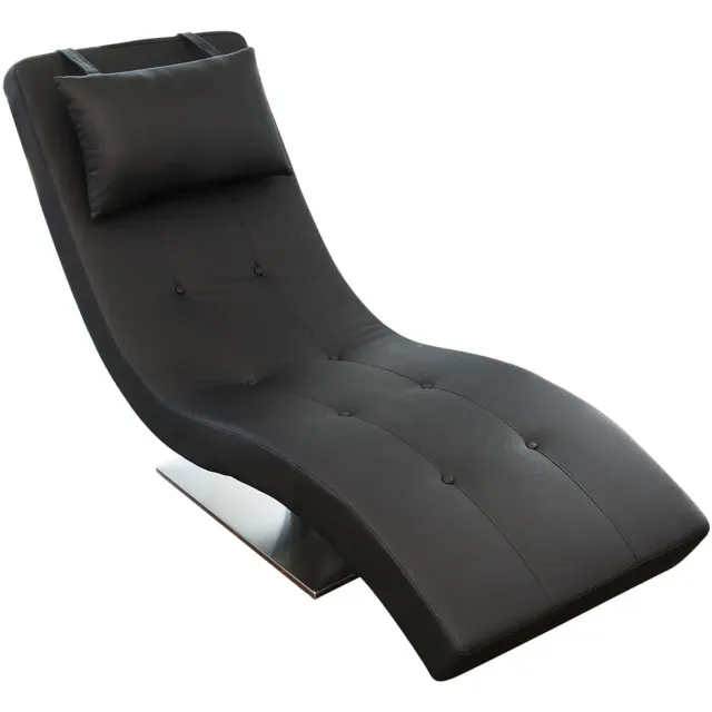relaxfauteuil Stacey zwart