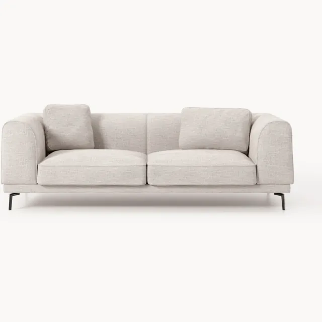 Westwing Collection Bank Allpa (3-zits) Grijs