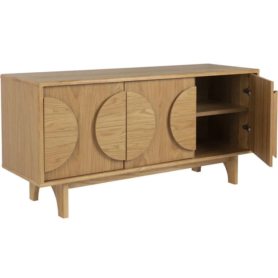 Zuiver Groove dressoir naturel, foto 5