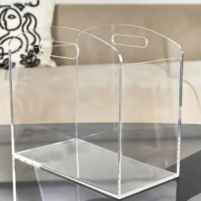 Vantivo® Krantenbak - Lectuurmand - Krantenmand-Transparant