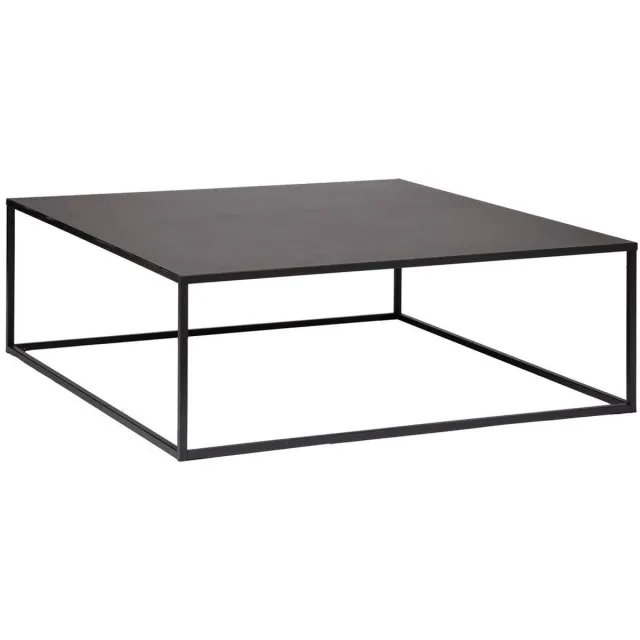 Atmosphera Créateur d'intérieur® Vierkante salontafel van metaal GOTA Noir
