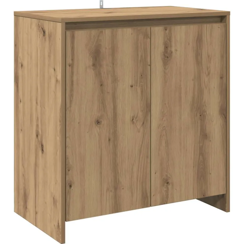 vidaXL Dressoir 70x41x75 cm bewerkt hout artisanaal eikenkleur, foto 3