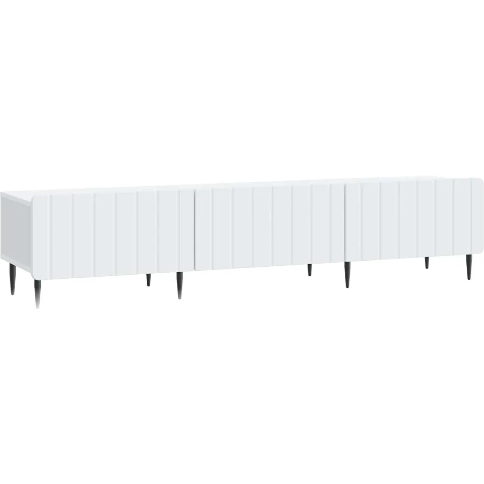 vidaXL TV-kast met lade Wit 147 x 34,5 x 32 cm Bewerkt hout, foto 3