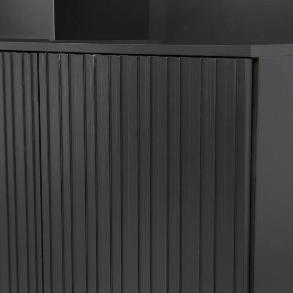 WOOOD New Gravure wandkast zwart, foto 6