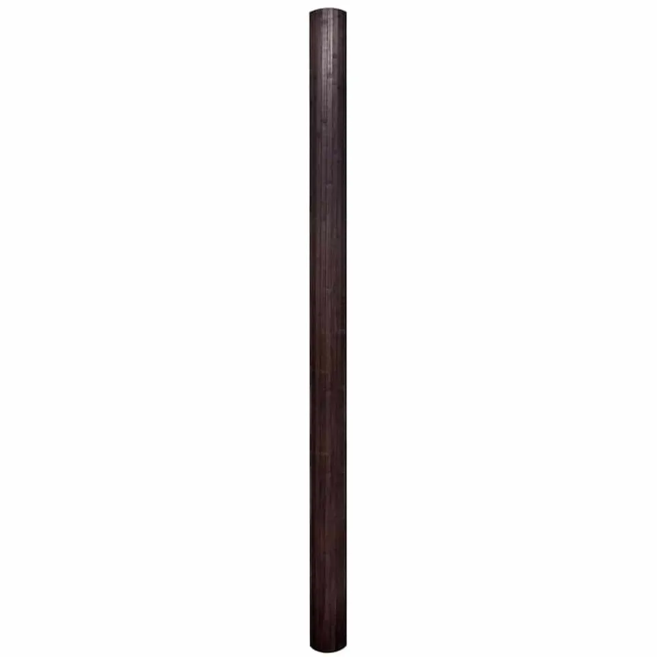 vidaXL Kamerscherm breedte 250 cm hoogte 165 cm bamboe donkerbruin bruin, foto 4