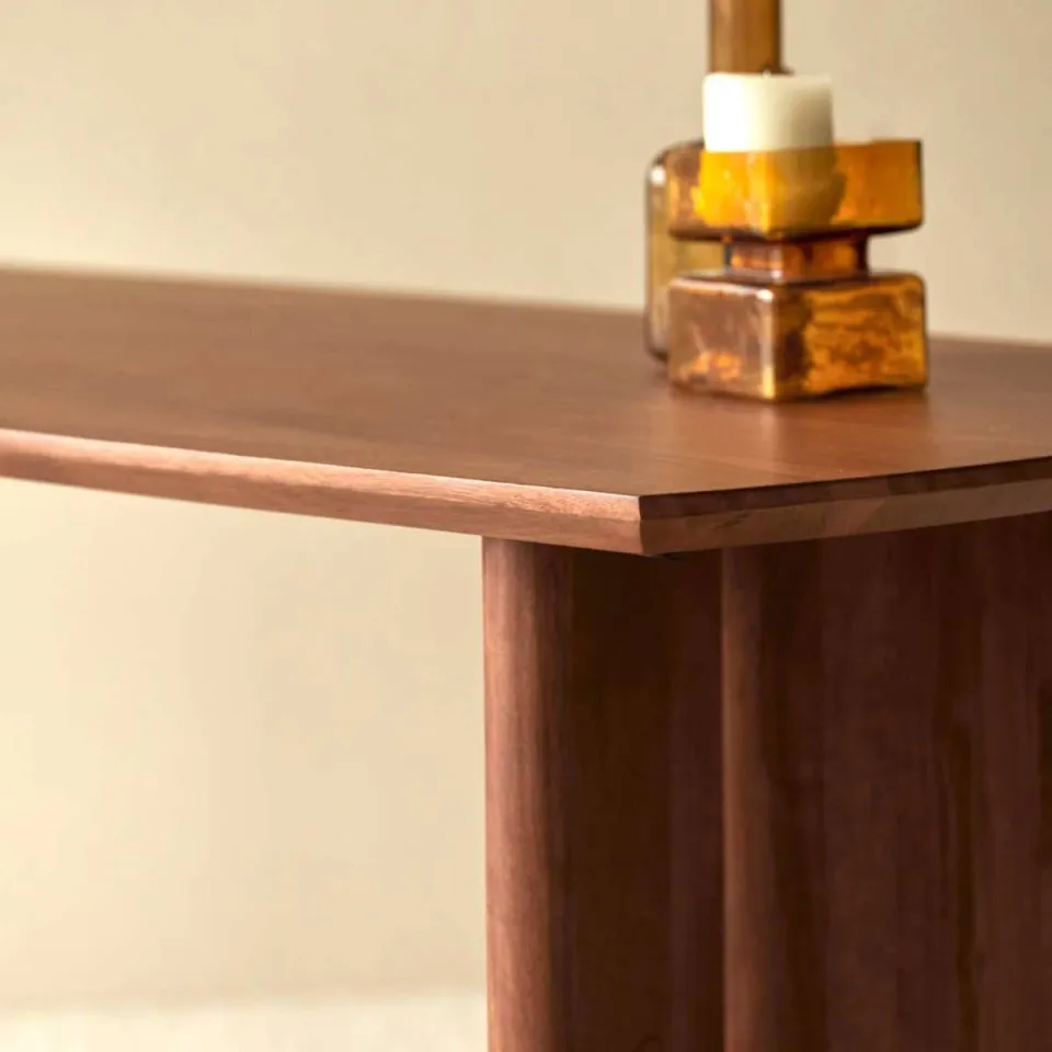 Tikamoon Suzanne - Eettafel bruin, foto 5