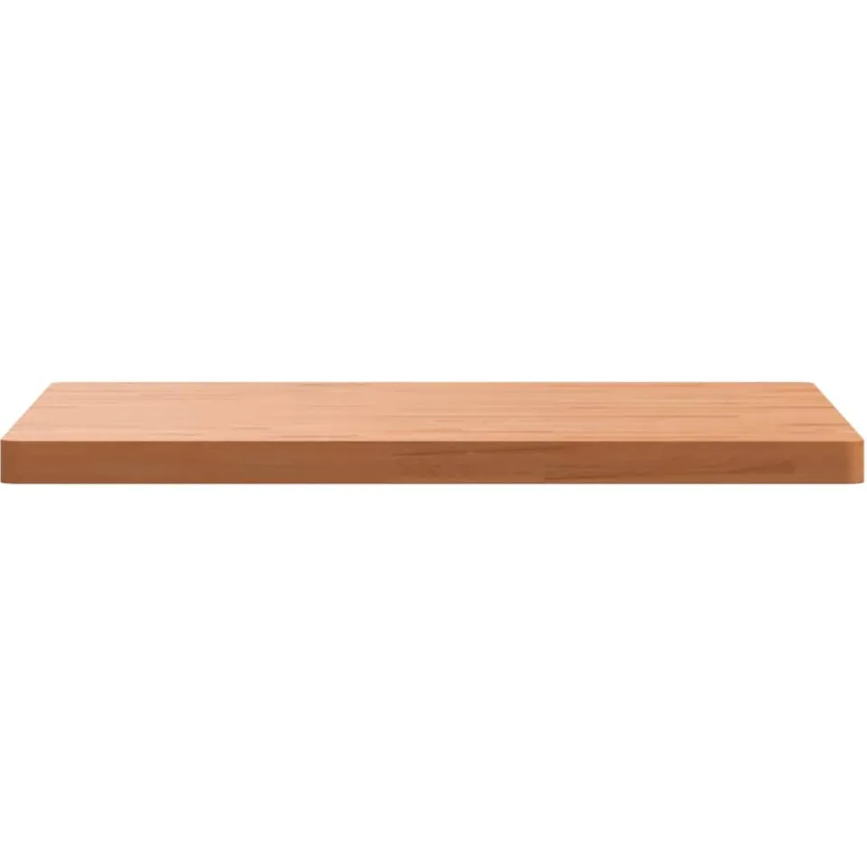 vidaXL Tafelblad vierkant 80x80x4 cm massief beukenhout Bruin