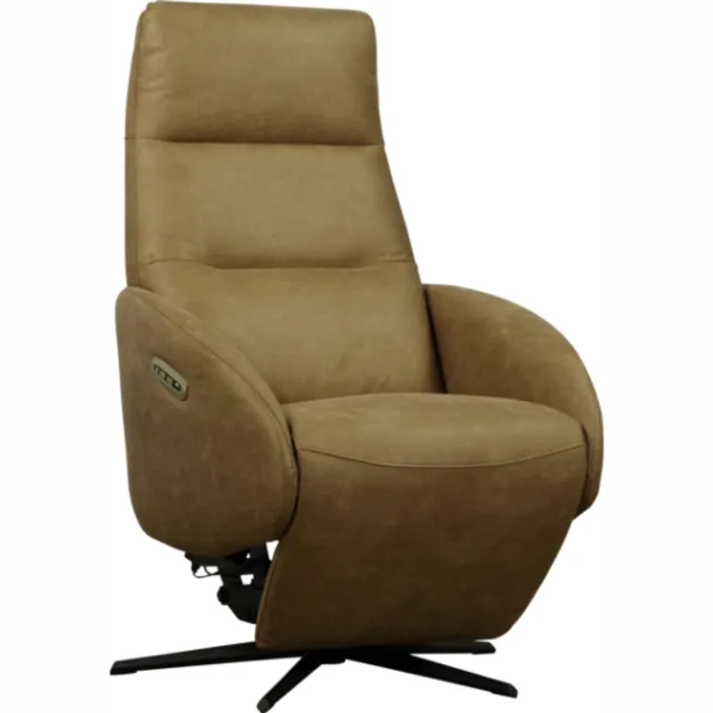 Meubelplaats Elektrische relaxfauteuil Tristan - Bull Liver 10 - sta-op functie en accu
