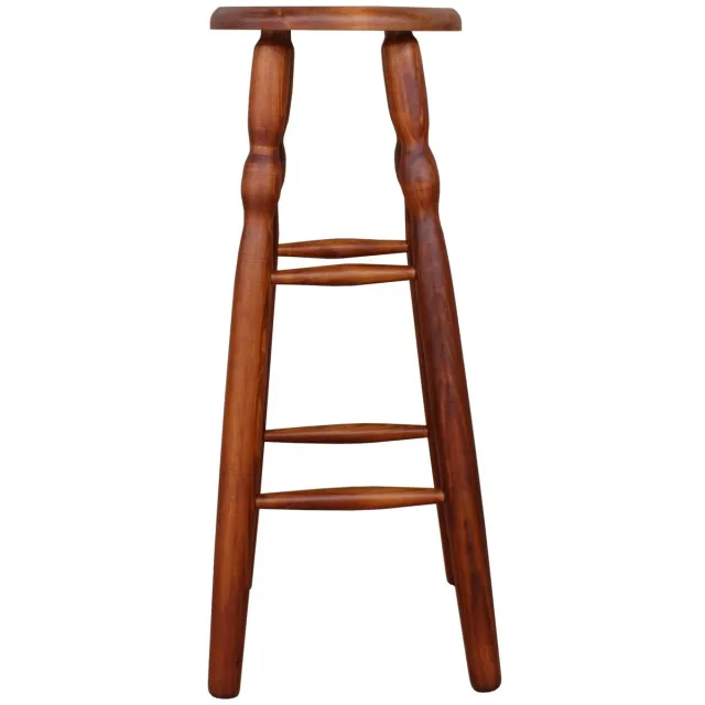 Metdrew Hoge Bar Pot Grenen Kalvados 79cm - Stevig & Stijlvol