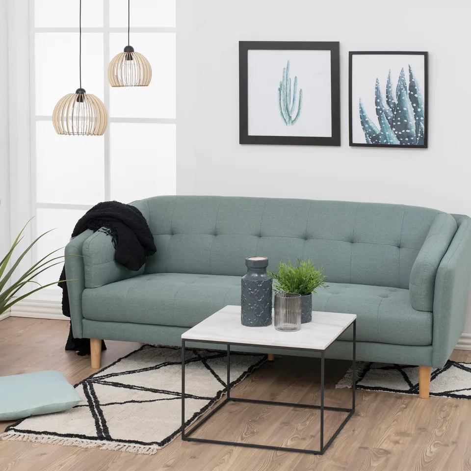 Lisomme Nina marmeren salontafel wit - 60 x 60 cm, foto 3