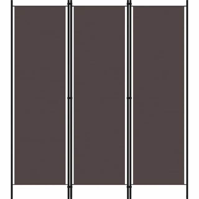 vidaXL Kamerscherm met 3 panelen 150x180 cm antraciet, foto 2