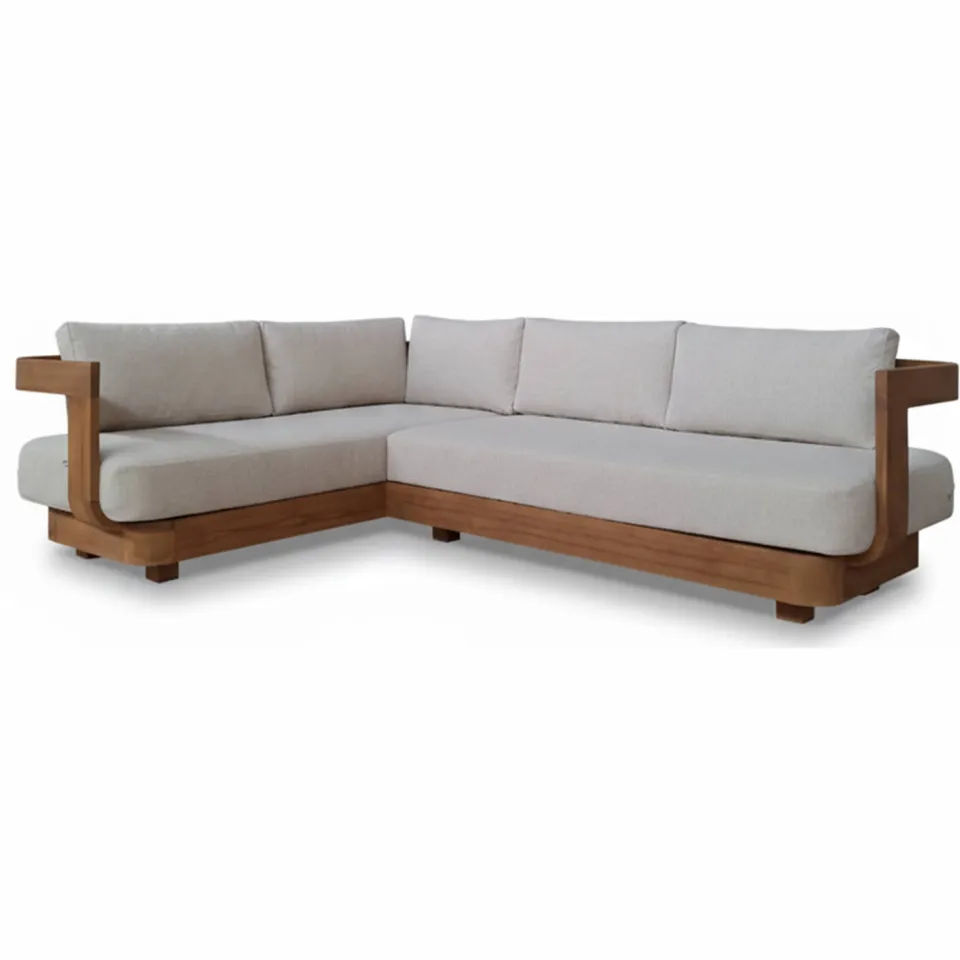 Studio LIVIT Semarang teak loungeset beige