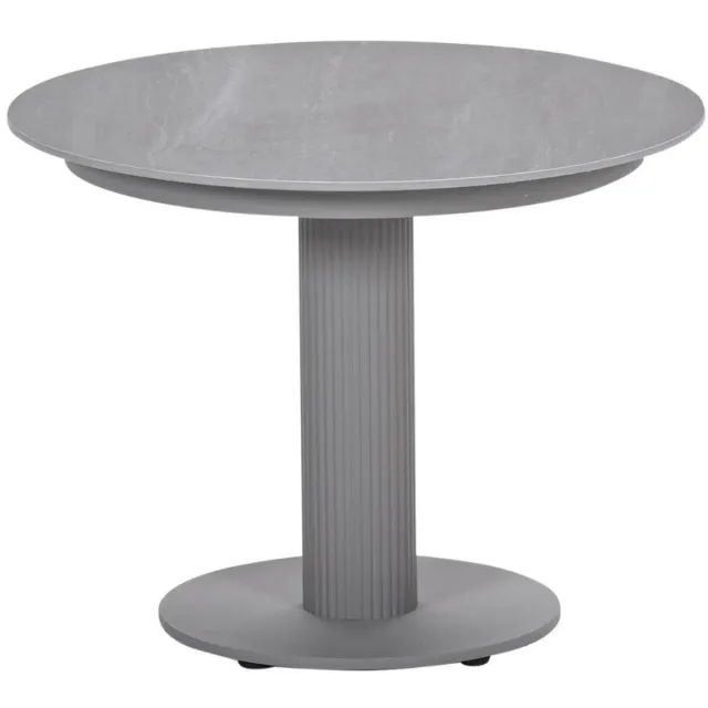 Garden Impressions Nice Bijzettafel Taupe/Napoli Sand - Ø60 cm