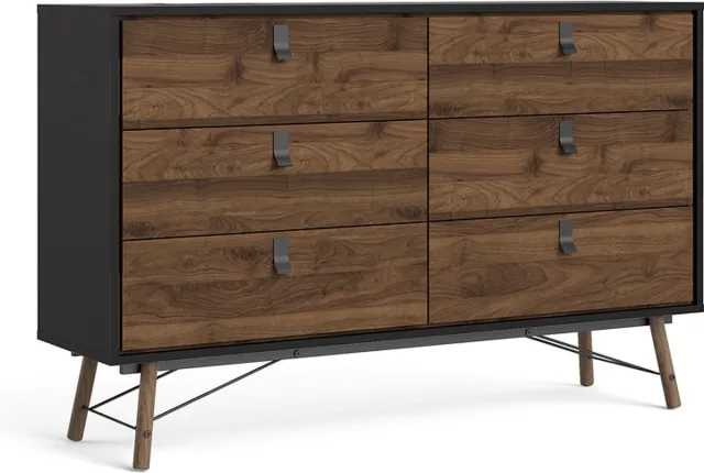 Giga Living Ladekast Ry - Zwart - 150x40x95cm