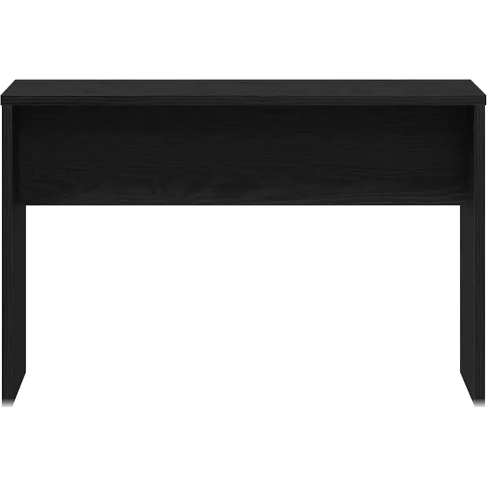 vidaXL Kleedkamer Kruk Zwart eiken 70 x 35 x 45 cm Bewerkt hout, foto 4
