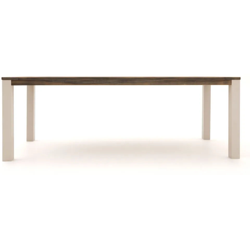 ROUGH Furniture ROUGH-S dining tuintafel 220x90x76cm bruin, foto 2
