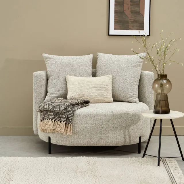 NOUS Living loveseat Jovi beige, foto 2