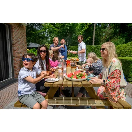 Picknicktafel "deluxe" Naaldhout 180x70cm hout, foto 3