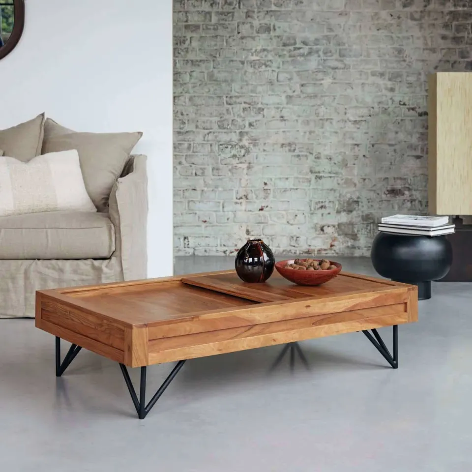 Tikamoon Bonnie - Salontafel donkerbruin, foto 5