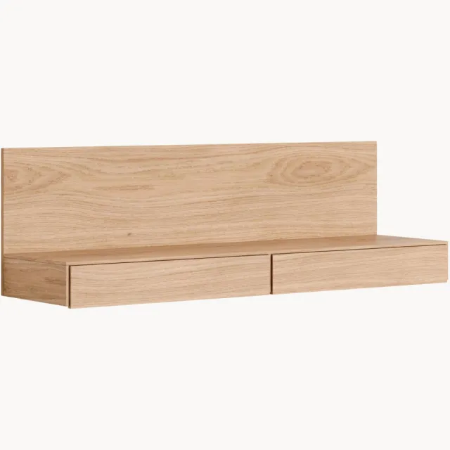 New Works Wandconsole Tana bruin