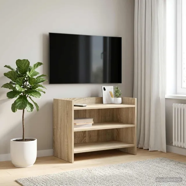 vidaXL TV-kast 60 x 33 x 47 cm Sonoma Eiken Bewerkt hout, foto 2
