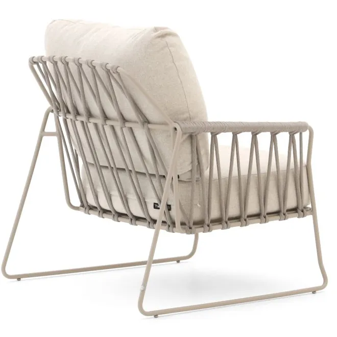 Tierra Outdoor Rivera lounge tuinstoel taupe, foto 5