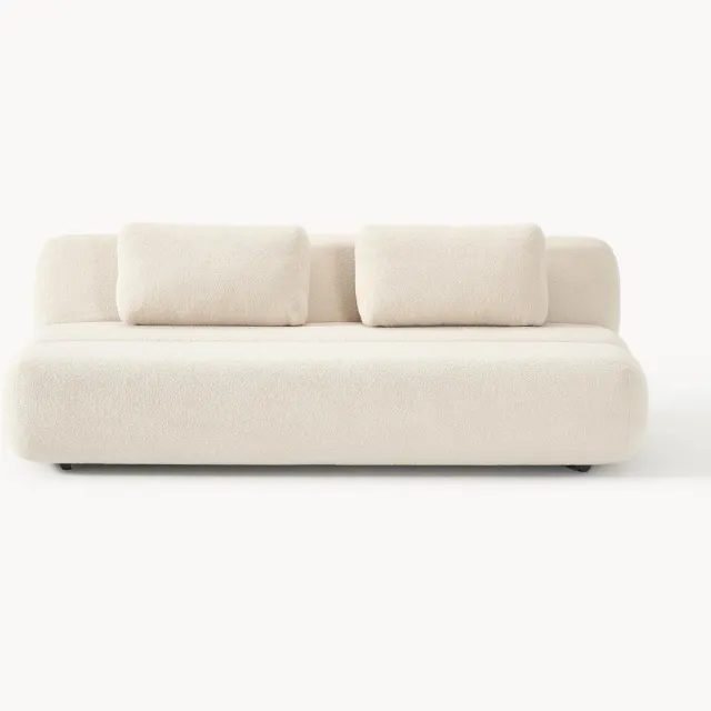 Westwing Collection Teddy slaapbank Caterpillar (3-zits) Beige