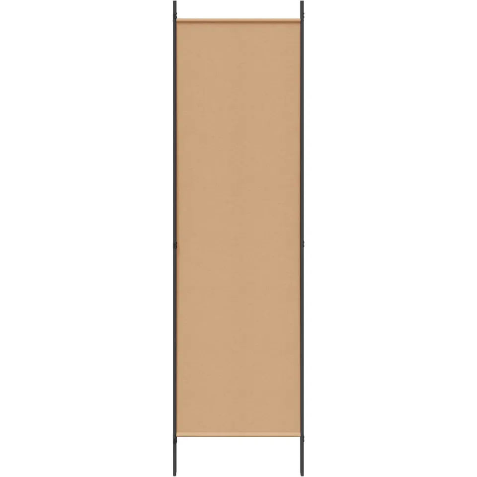 vidaXL Kamerverdeler Beige 150 x 180 cm Stof, foto 4