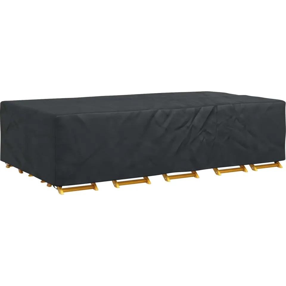vidaXL Meubelhoes Effen Zwart 305 x 190 x 85 cm, foto 2