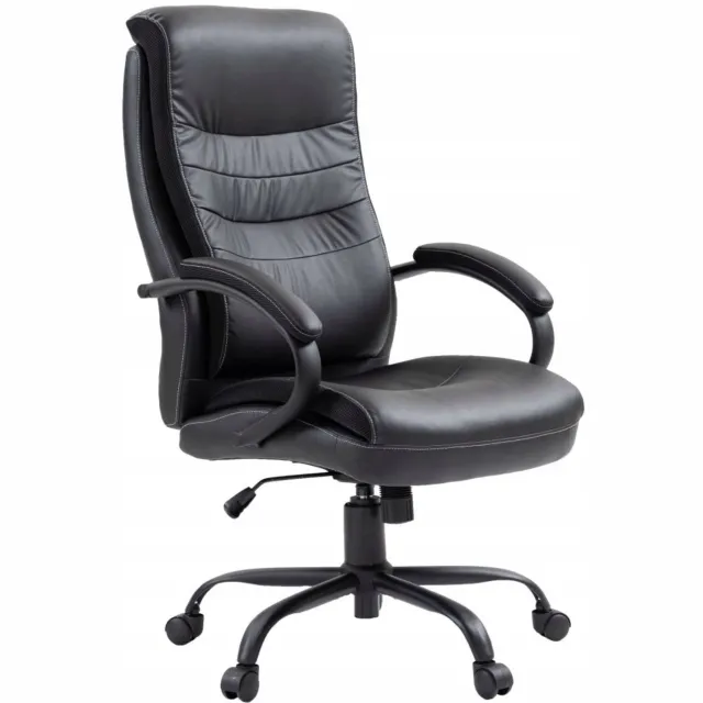 Furnitex FB 47-FX Serie - Bureaustoel - Zwart - Kunstleer - TILT-mechanisme