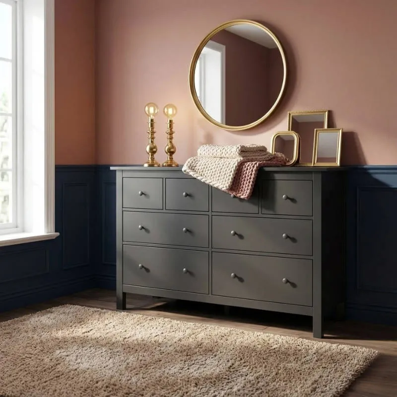 Cabino commode Bretagne zwart, foto 8