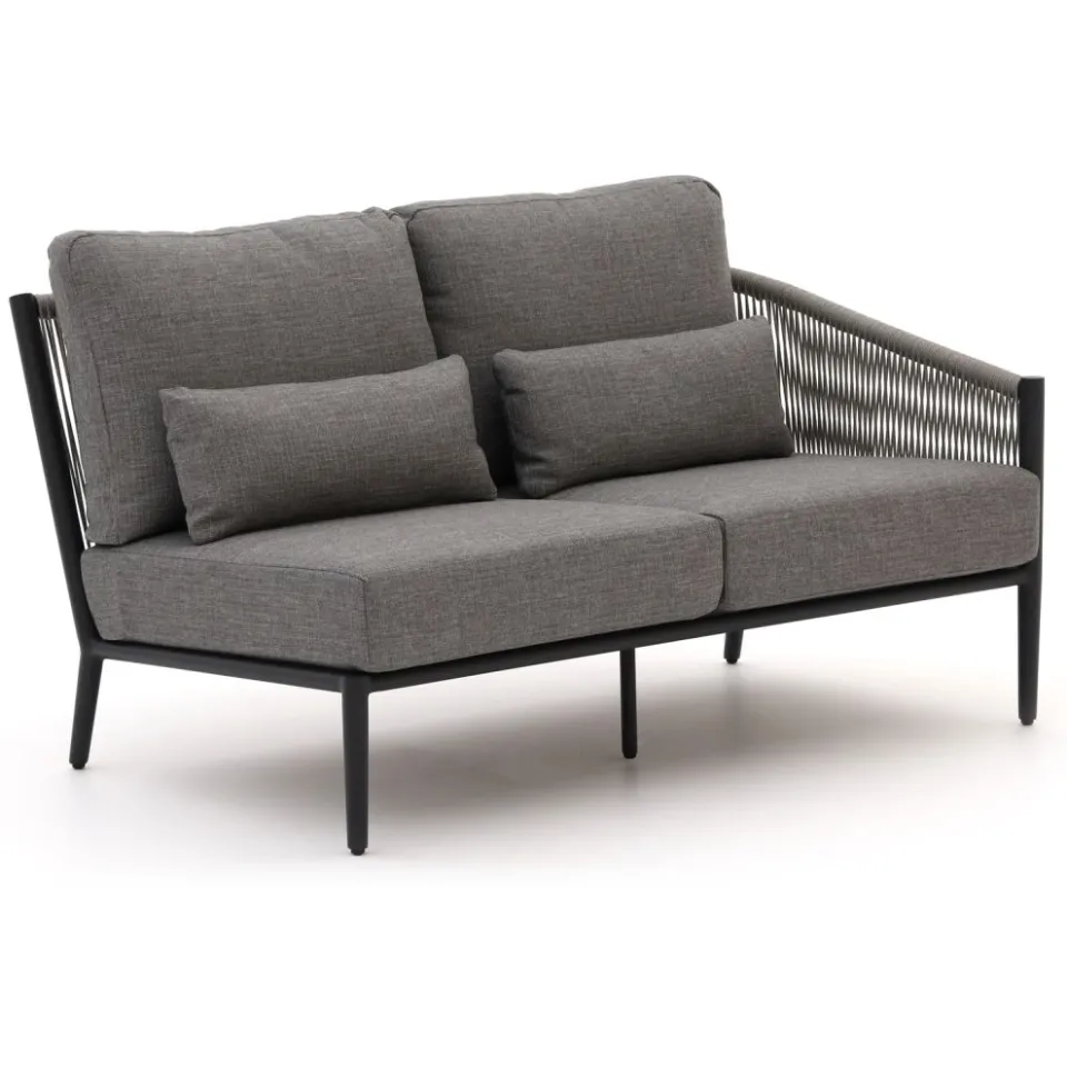 Bellagio tuinmeubelen Bellagio Mineo/ROUGH-K hoek loungeset 6-delig grijs, foto 3